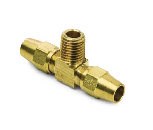 1372 Air Brake Copper Tubing Tee Cabang Pria