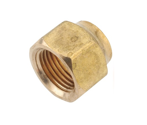 440S# SAE 45 ° Fitting Brass Flare Nut Short Forged