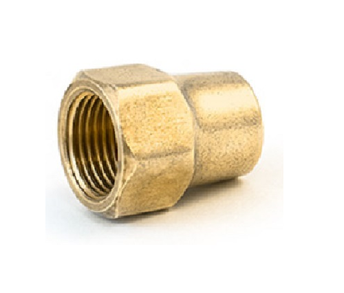 441S# SAE 45 ° Fitting Brass Fitting Long Forged Nut