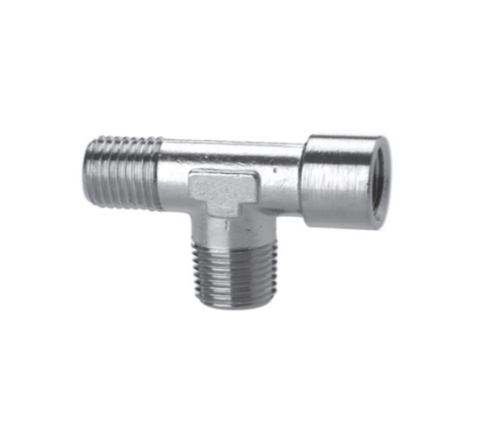 BSPP Adapter Pria Tee-1/4 Thread