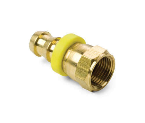 288 Push -on Hose Barb ke betina sae jic 37 ° putar