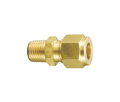 Kompresi Kuningan Konektor Fitting