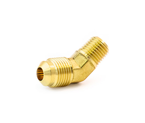 54# SAE 45 ° Fitting Brass Forged 45 ° Siku Pria